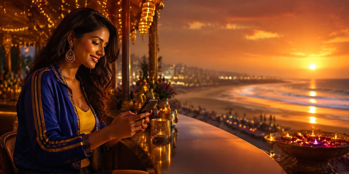 Players competing in Teen Patti card game on digital table